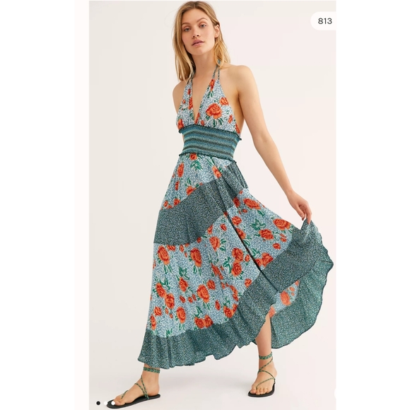 Free people gabriela slip dress Clearance